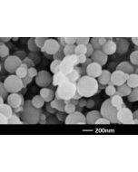 SEM - Scanning Electron Microscopy of Al-103 aluminium microparticles nanopowder 200 nm 99.9 %